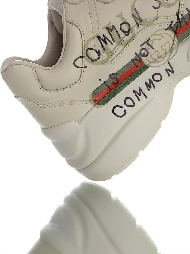 Gucci Rhyton White Common Sense Is Not That Common