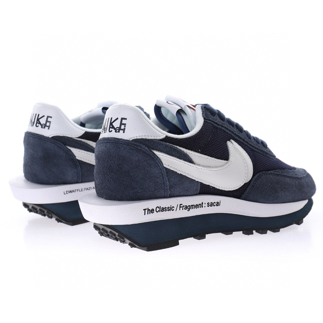 Nike LD Waffle sacai Fragment design Blue Void