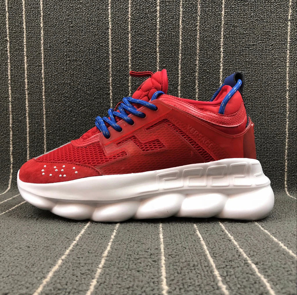 Versace Chain Reaction Rosse lacci Blu