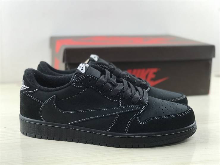 Air Jordan 1 Low "Travis Scott Black Phantom" Type 142