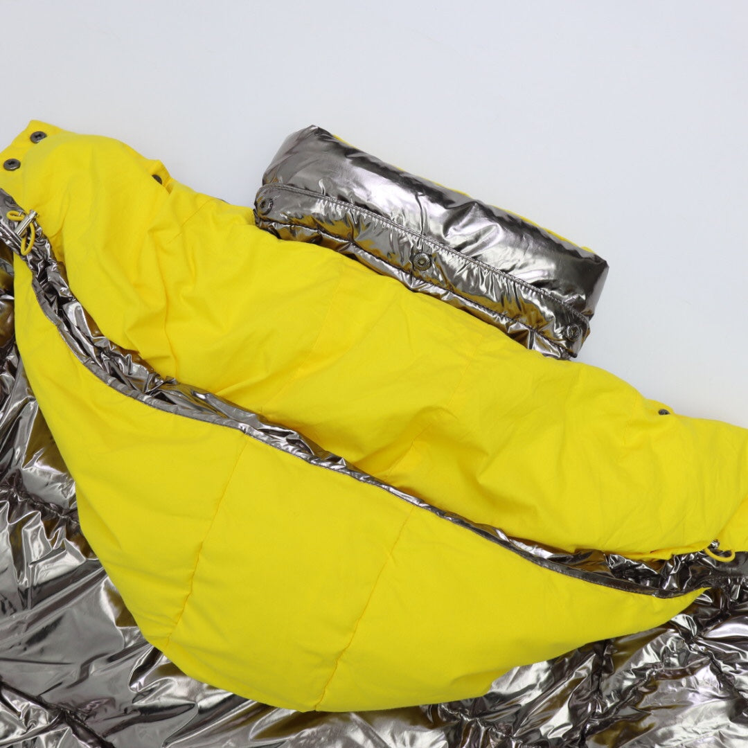 Moncler Jacket Reversibile GIALLO/ARGENTO