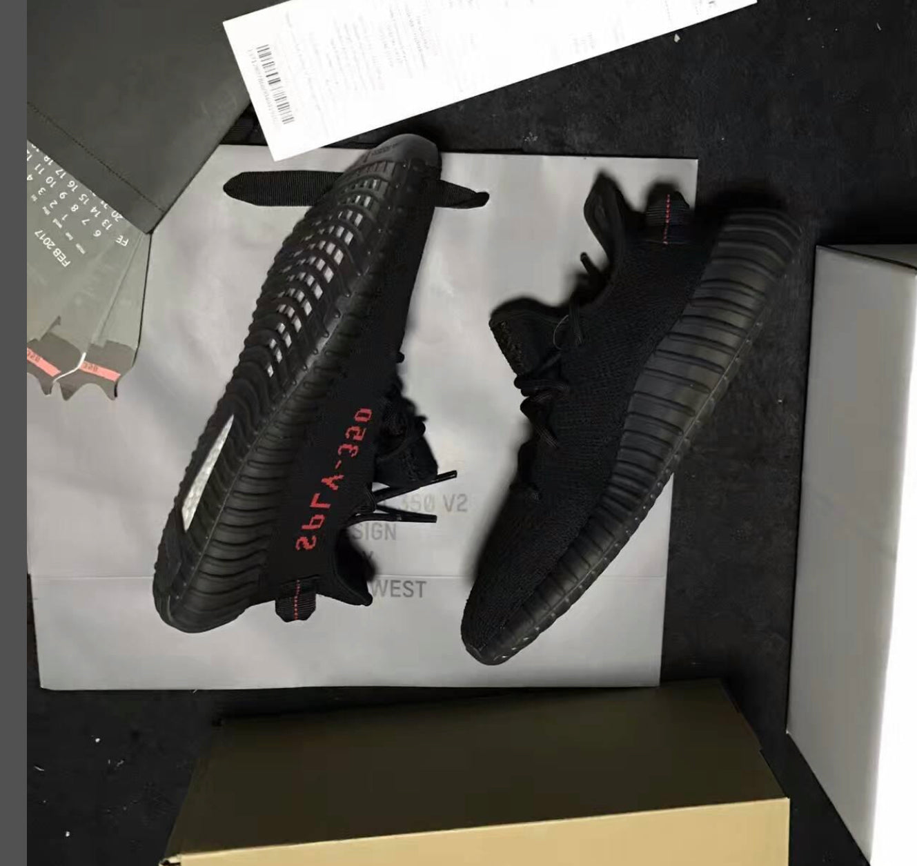 Yeezy Boost 350 V2 Black Red