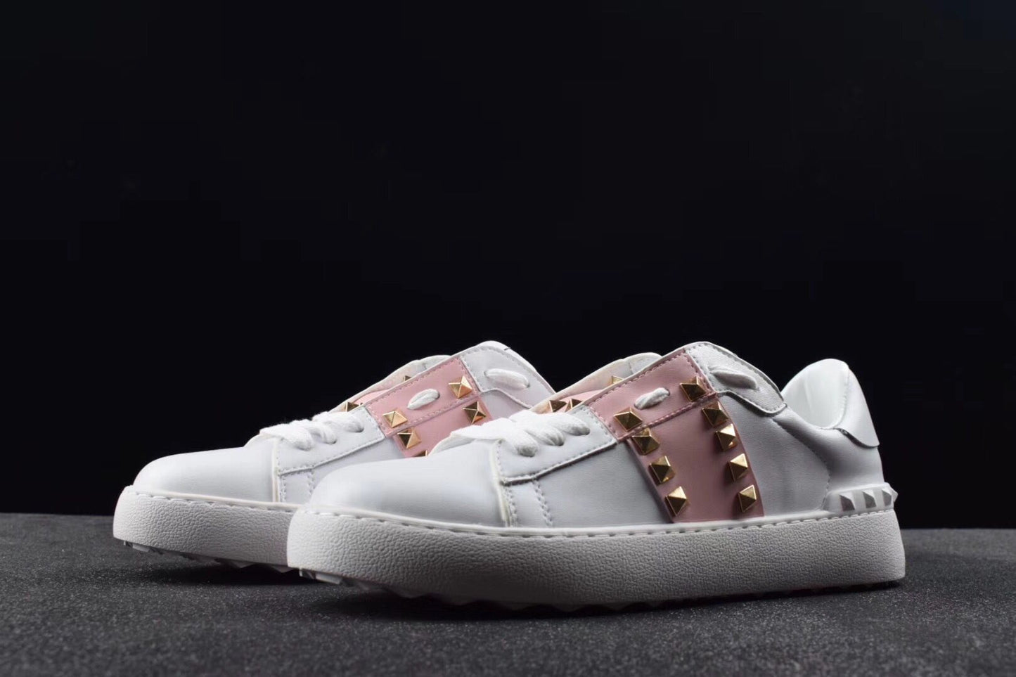 Valentino Bianche&Rosa Rockstud