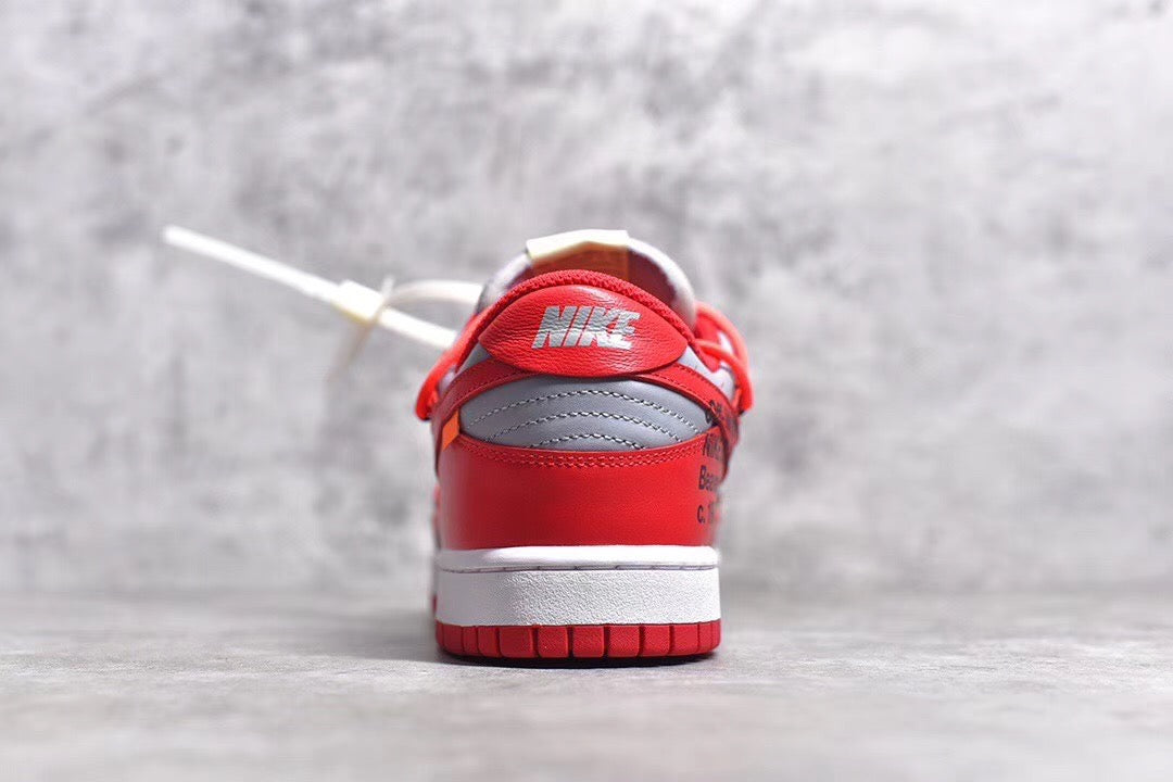 Nike Dunk Low Off-White University Red
