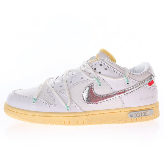 Nike x Off-White Dunk Low White&Yellow