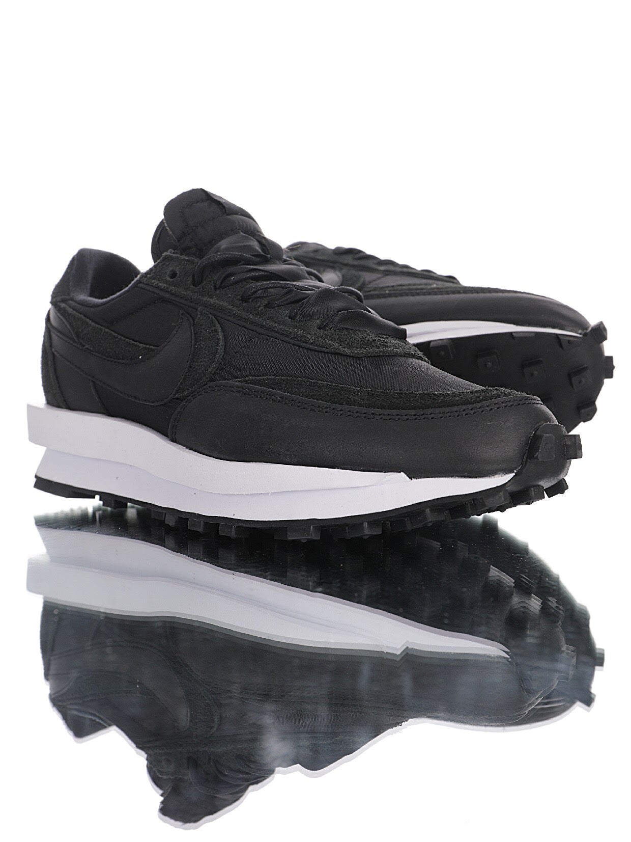 Nike LD Waffle sacai Black Nylon