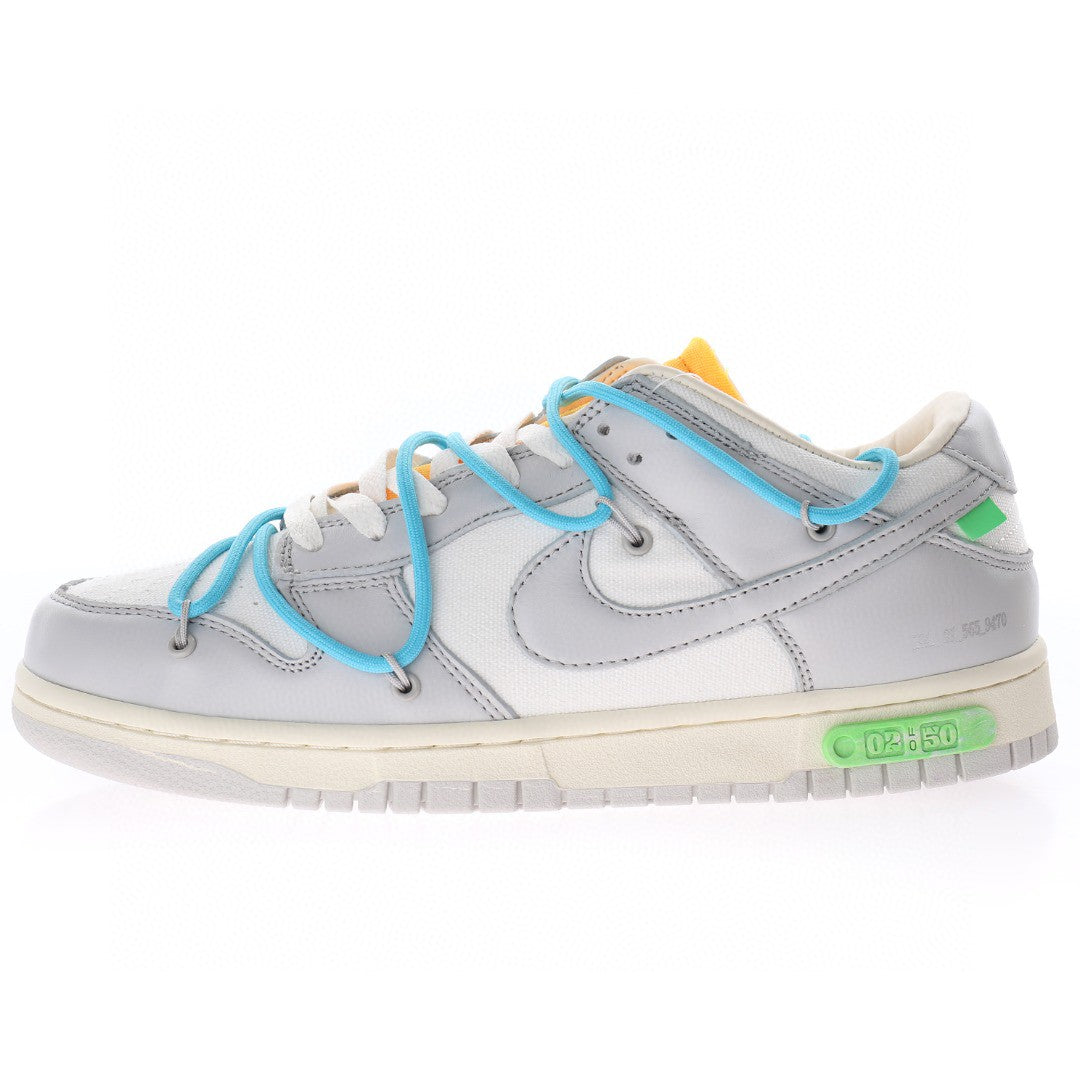 Nike Dunk Low Off-White Azzurre
