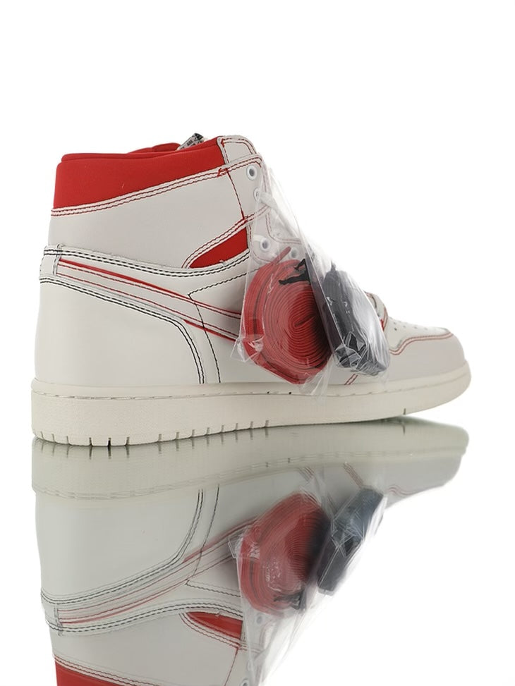 Air Jordan 1 Retro High Phantom Gym Red