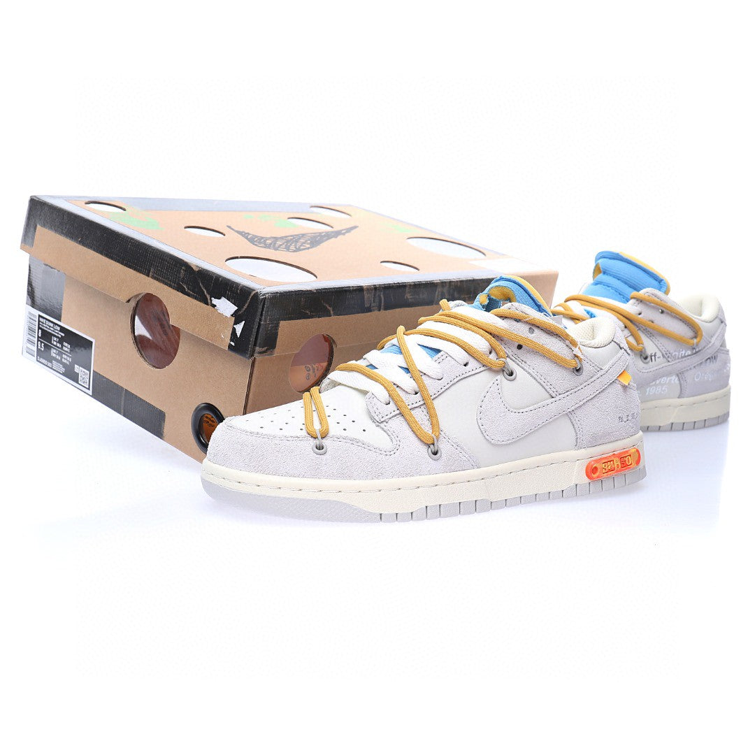 Nike Dunk Low Off-White gialle