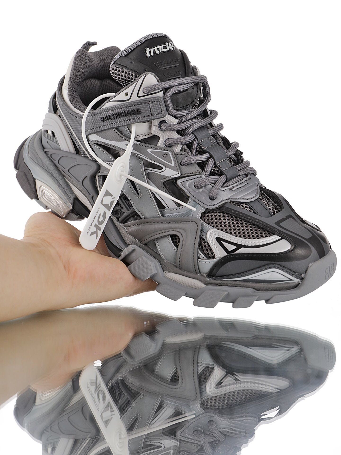 Balenciaga Track Grigie