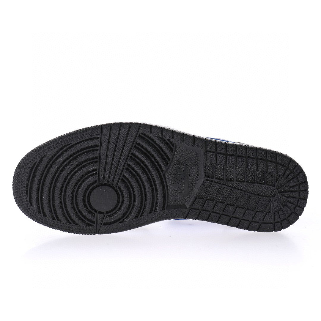 Air Jordan 1 Mid White Racer Blue