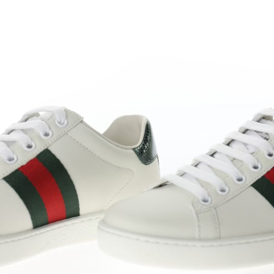 Gucci Ace Shoes White Leone