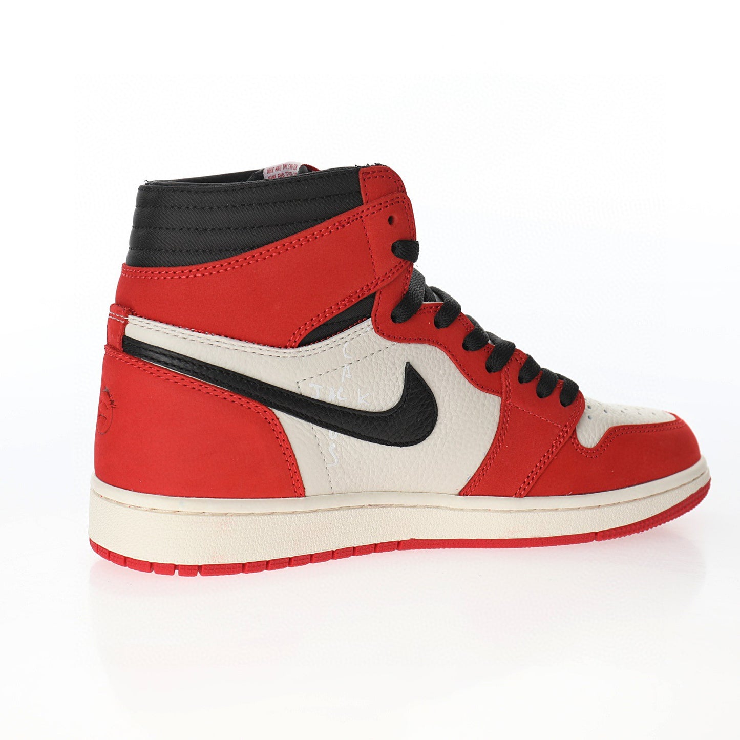 Air Jordan 1 X Travis Scott Red Costumizzate