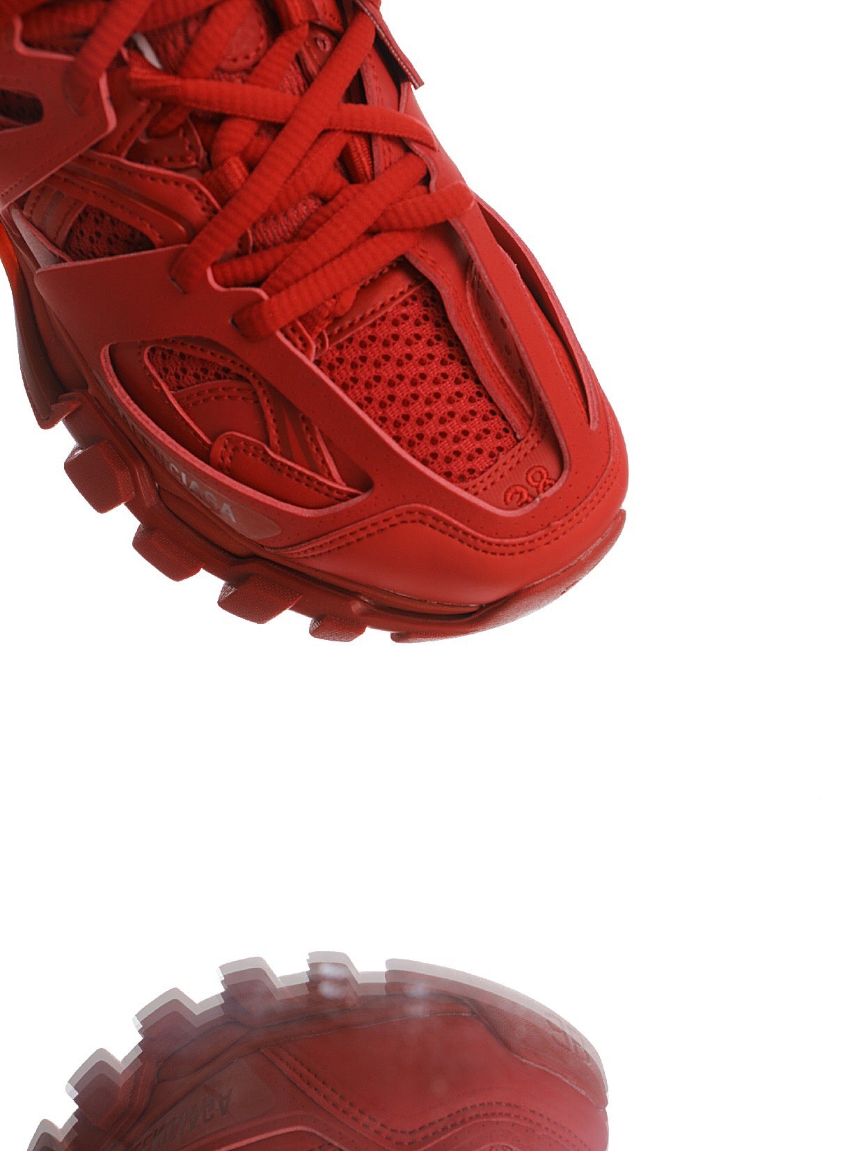 Balenciaga Track Rosso scuro