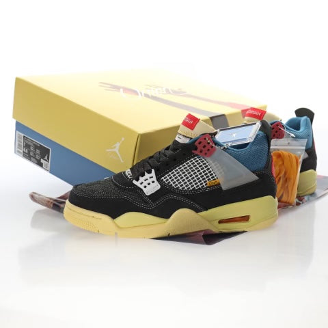 Air Jordan 4 Retro Union Off Noir