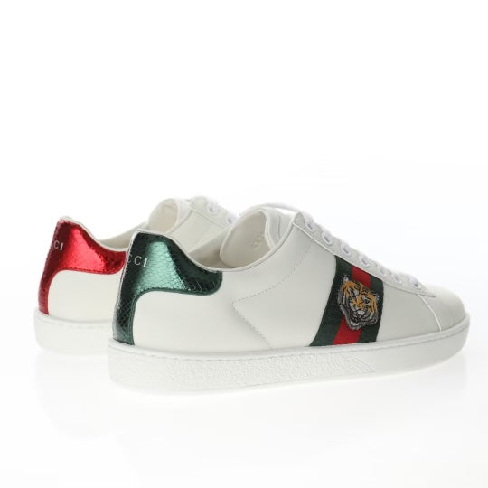 Gucci Ace Shoes White Leone