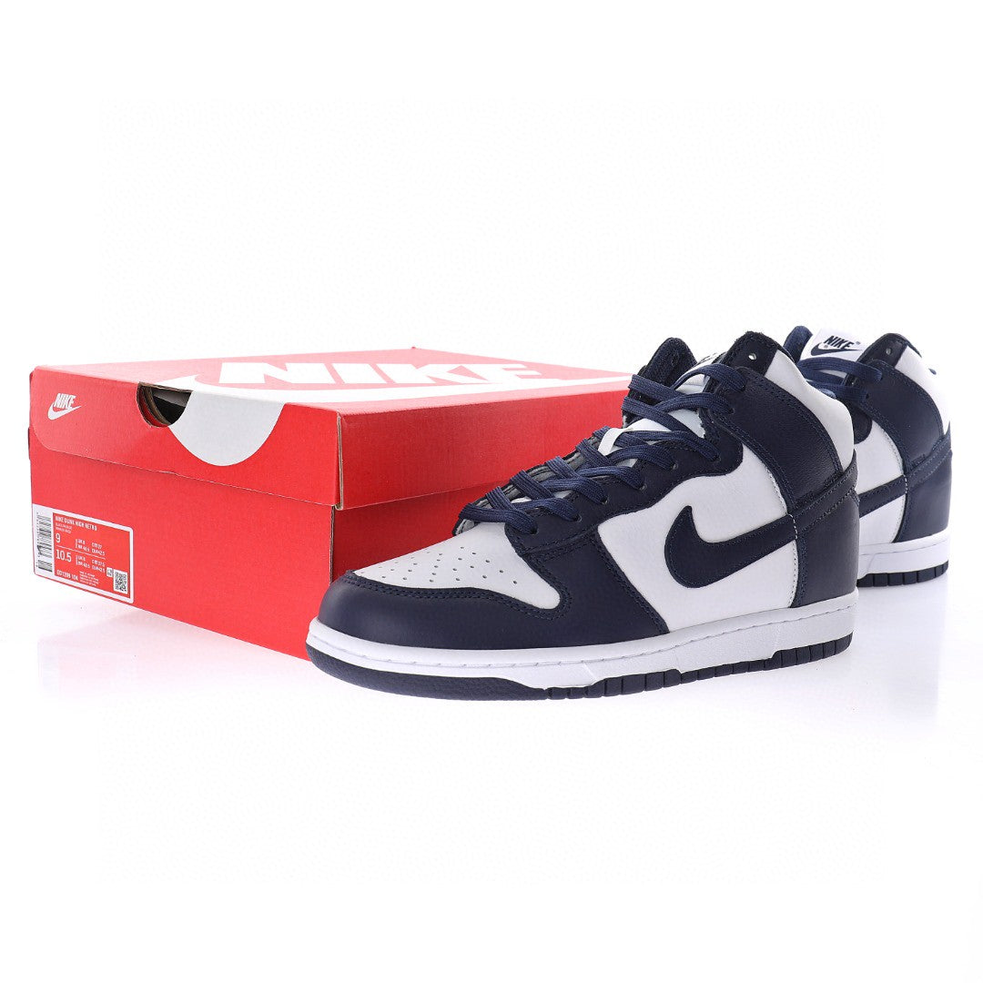 Nike Dunk High Navy White