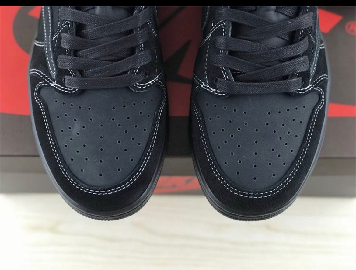 Air Jordan 1 Low "Travis Scott Black Phantom" Type 142