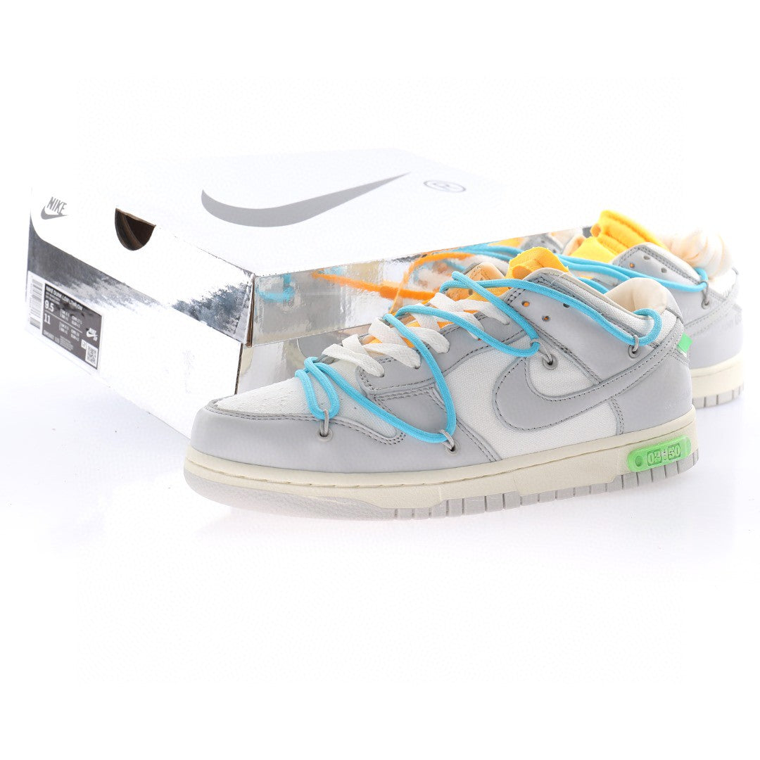 Nike Dunk Low Off-White Azzurre
