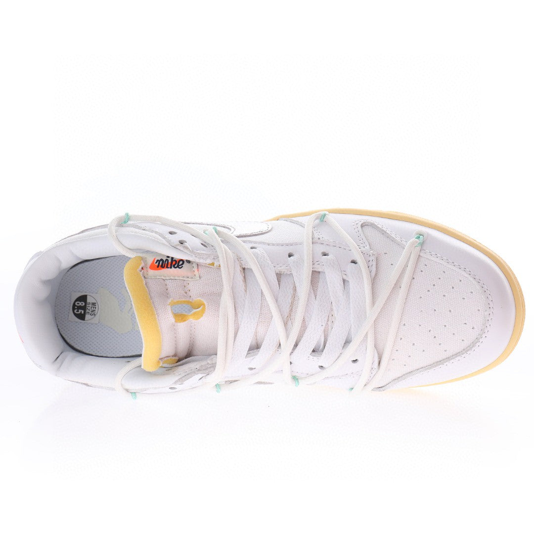 Nike x Off-White Dunk Low White&Yellow