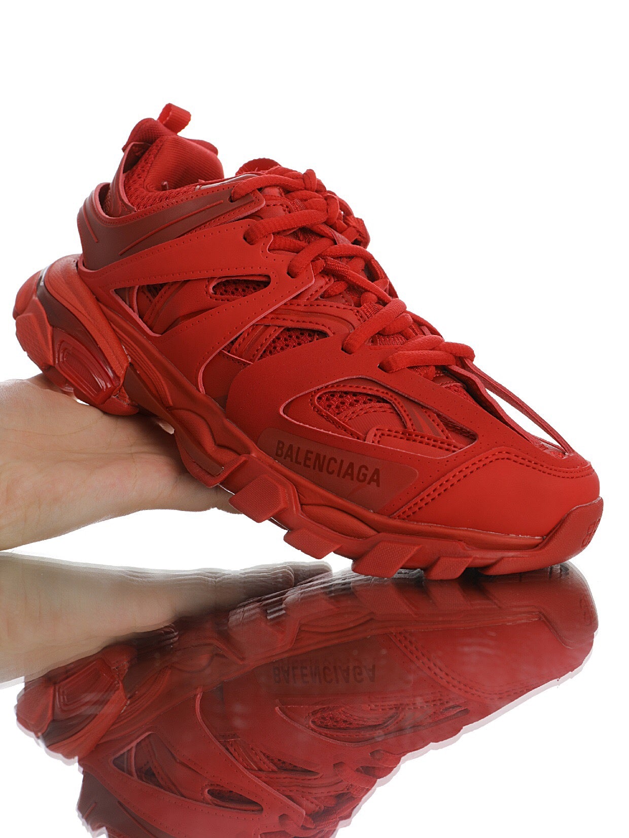 Balenciaga Track Rosso scuro