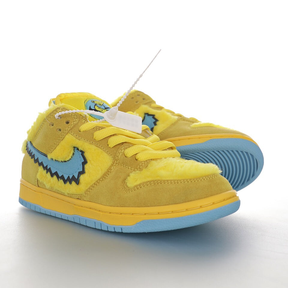 Nike x Grateful Dead SB Dunk Low Yellow
