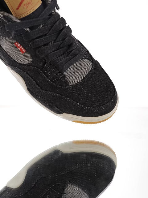 Air Jordan 4 Retro Levi's Black