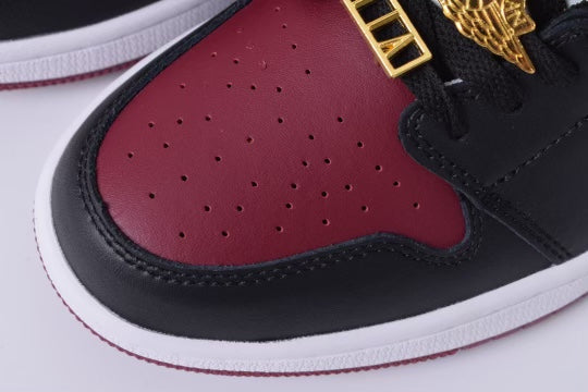 Air Jordan 1 Mid SE Black Dark Beetroot