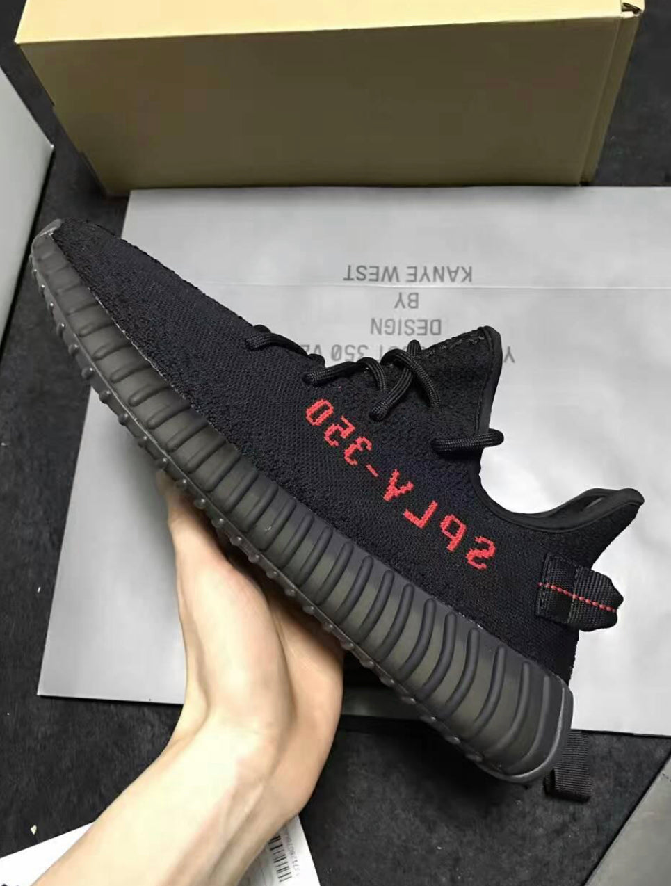 Yeezy Boost 350 V2 Black Red