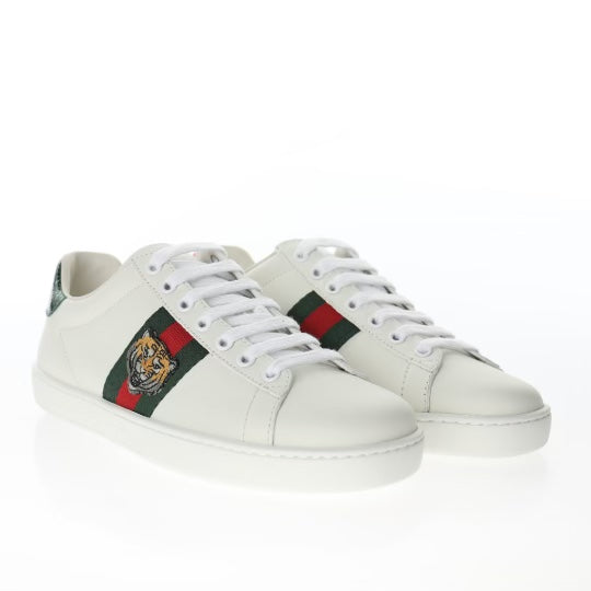 Gucci Ace Shoes White Leone