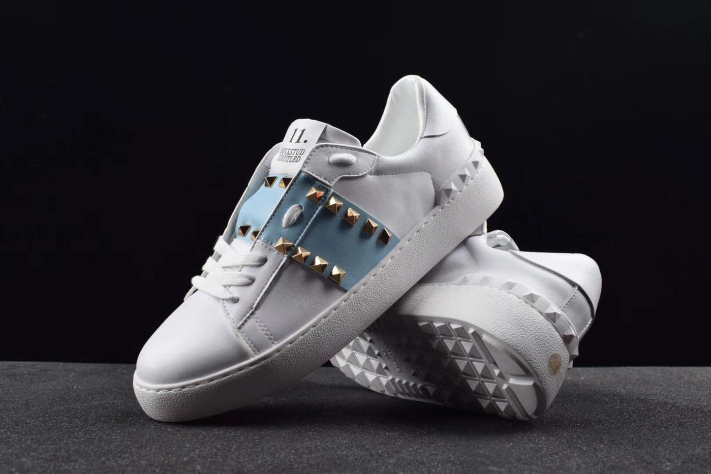 Valentino Bianche&Azzurre Rockstud