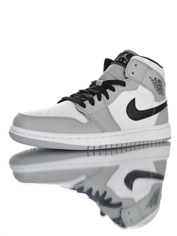 Air Jordan 1 Mid Light Smoke Grey