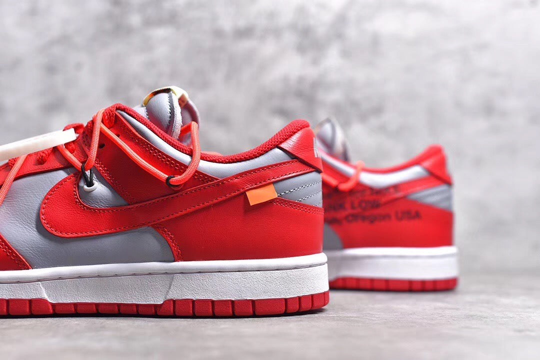 Nike Dunk Low Off-White University Red