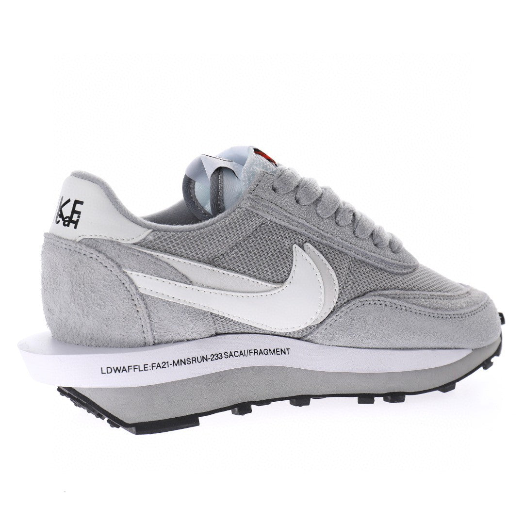 Nike LD Waffle sacai Fragment design Smoke Grey