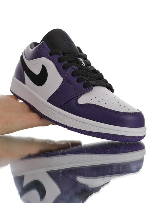 Air Jordan 1 Low Court Purple White