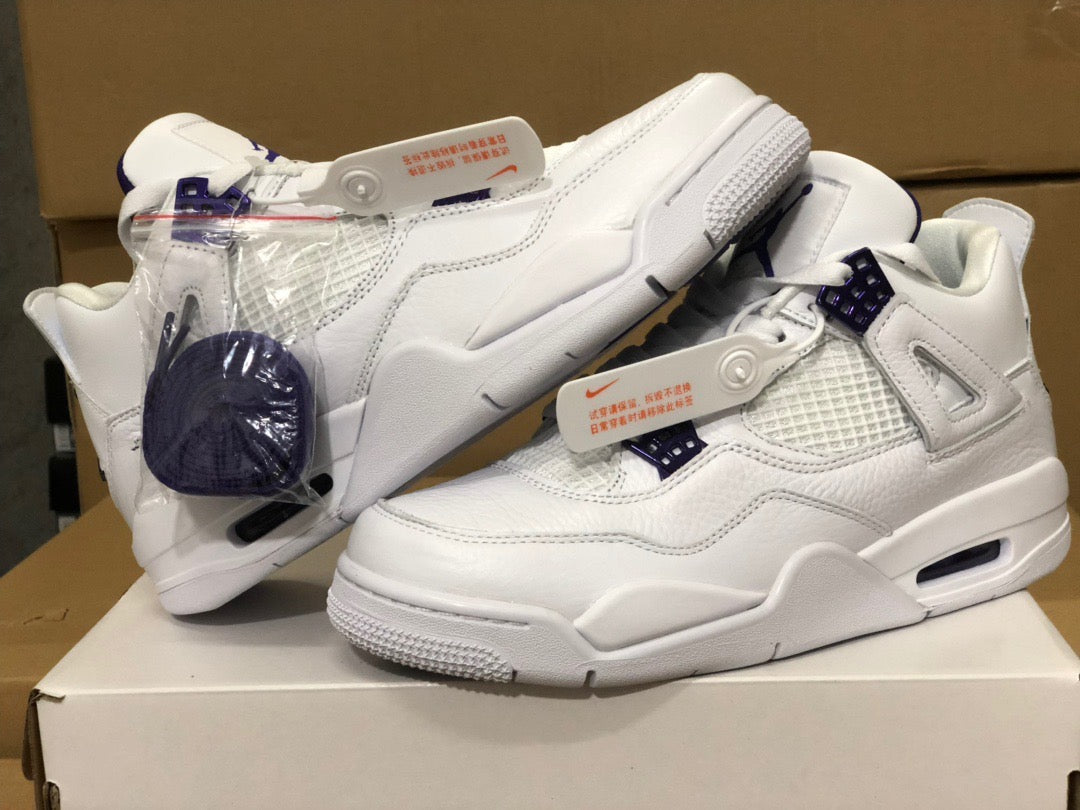 Air Jordan 4 Retro Metallic Purple