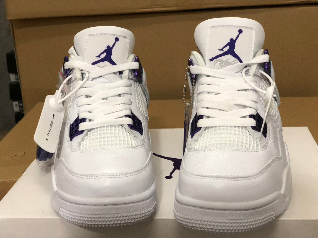 Air Jordan 4 Retro Metallic Purple