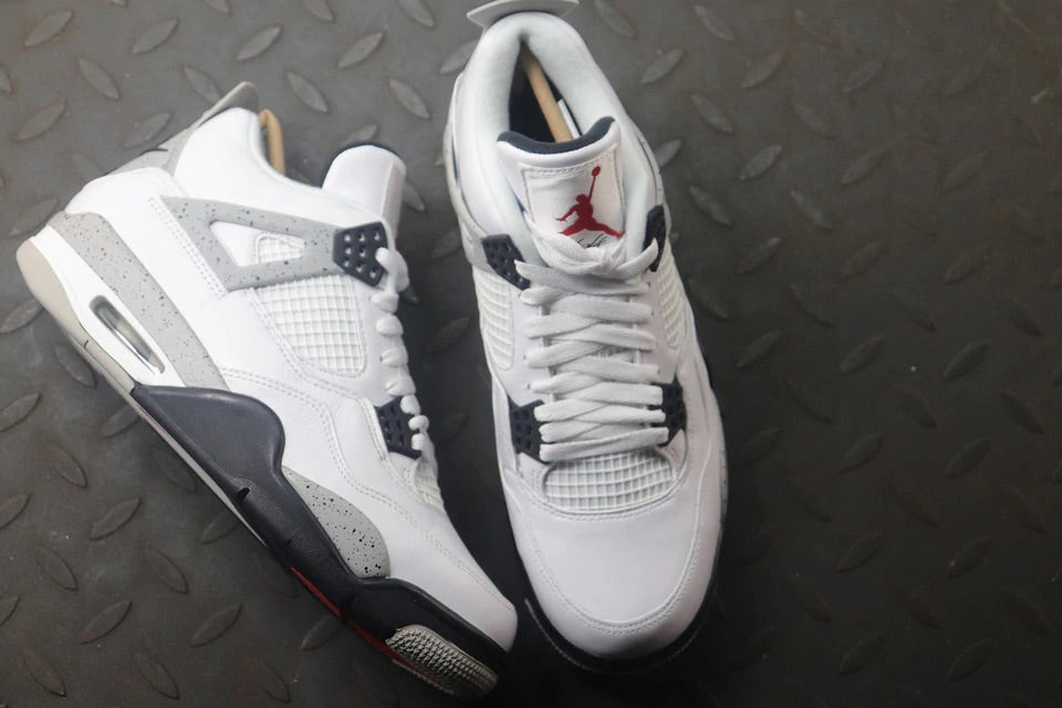 Air Jordan 4 Retro White Cement