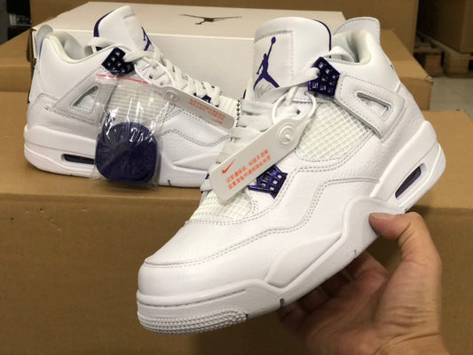 Air Jordan 4 Retro Metallic Purple
