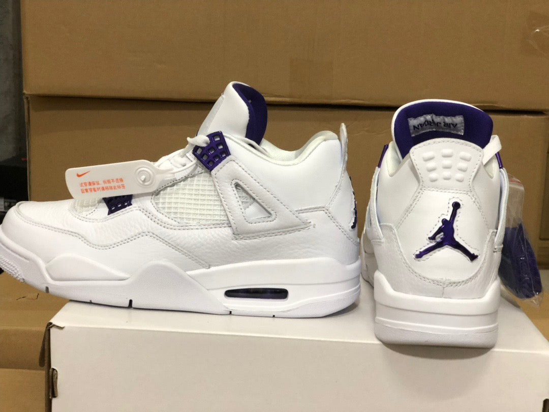 Air Jordan 4 Retro Metallic Purple