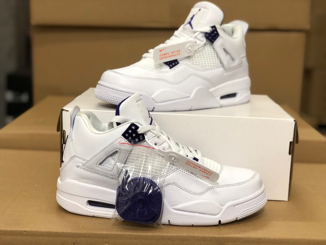 Air Jordan 4 Retro Metallic Purple