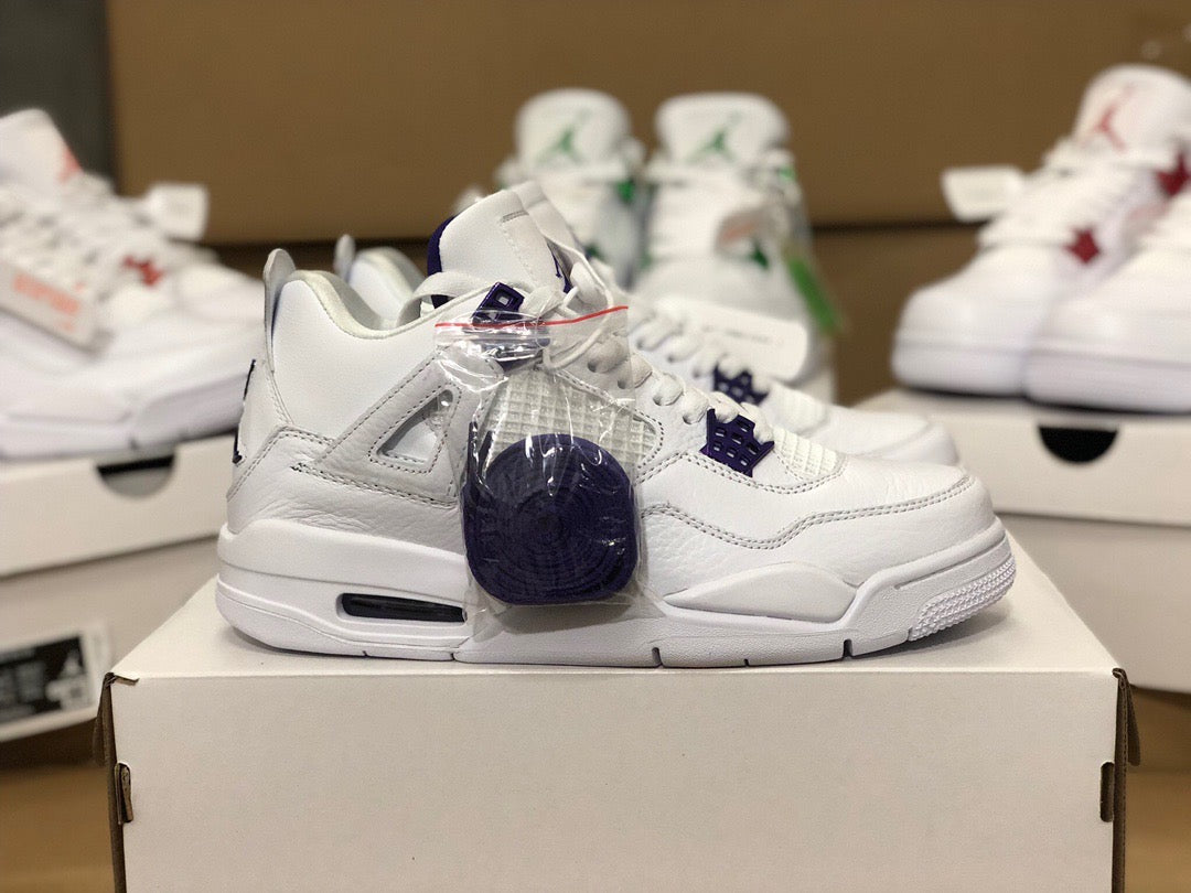 Air Jordan 4 Retro Metallic Purple