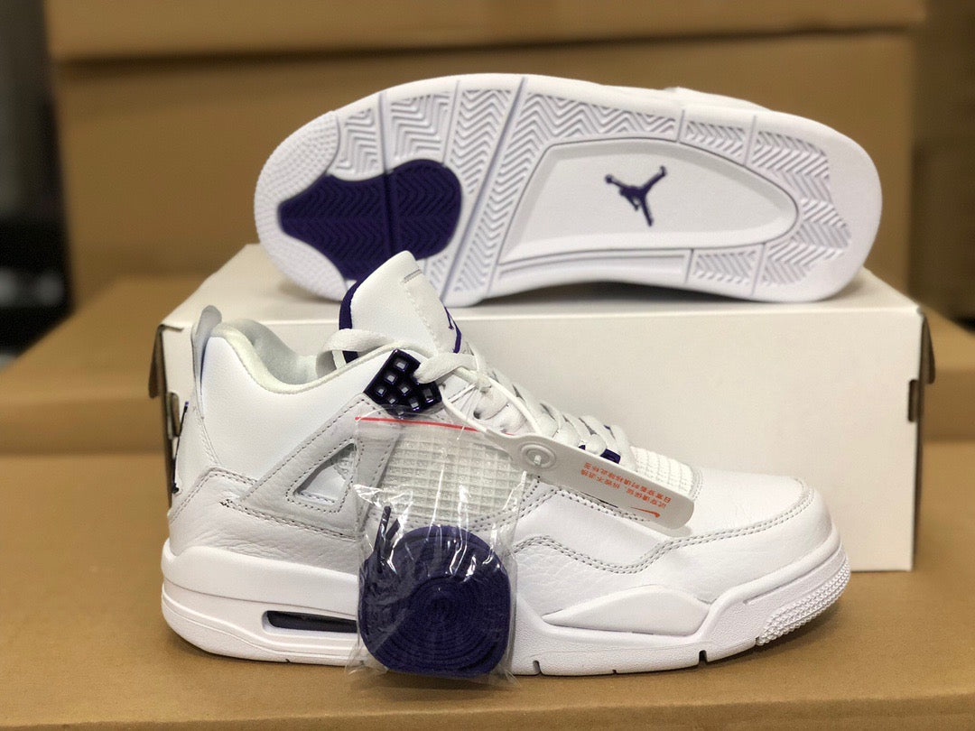 Air Jordan 4 Retro Metallic Purple